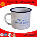 New Design Sunboat Esmalte Caneca de Alta Qualidade Impresso Utensílios de Cozinha